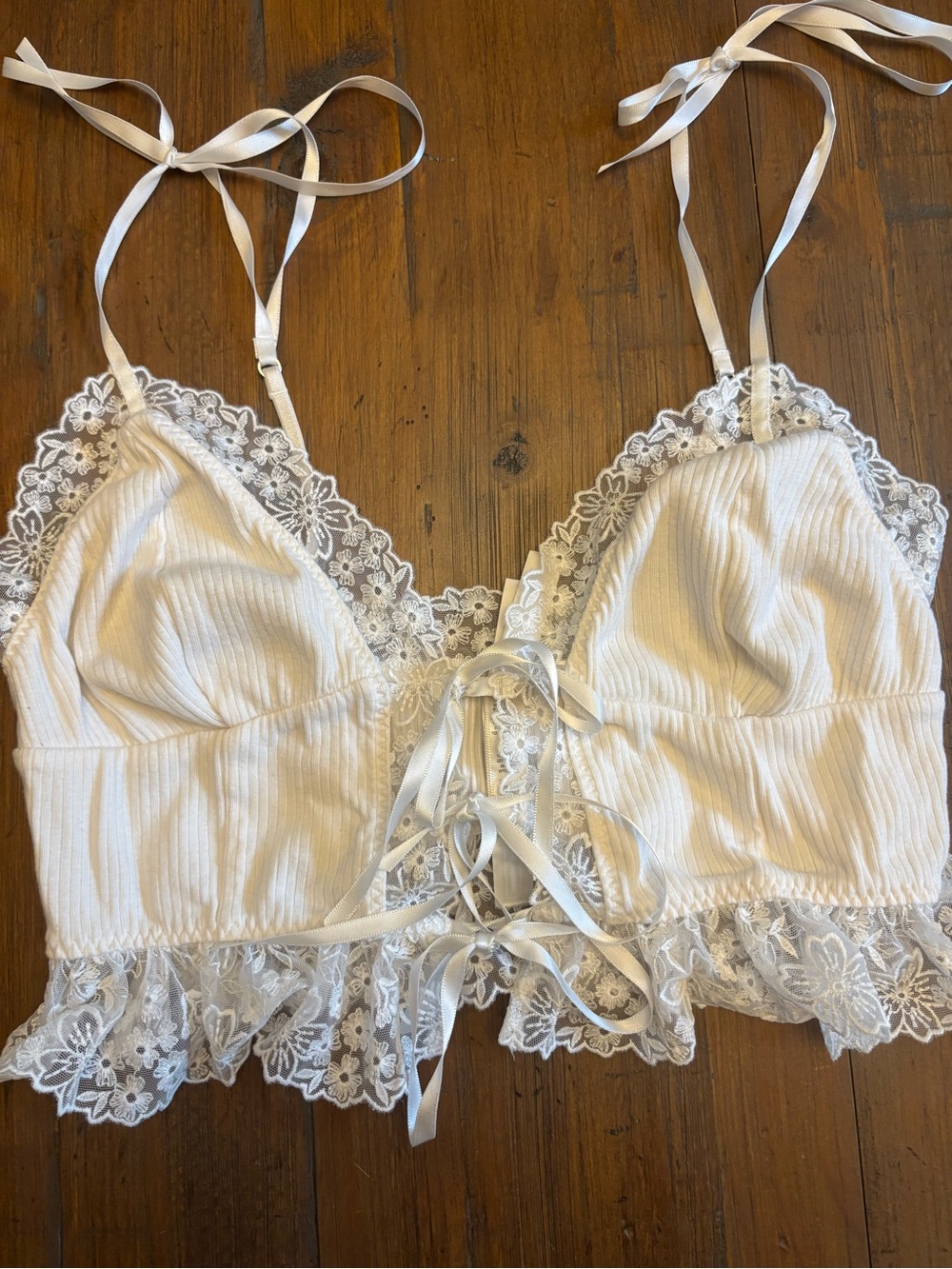 For love and lemons bette white camisole top